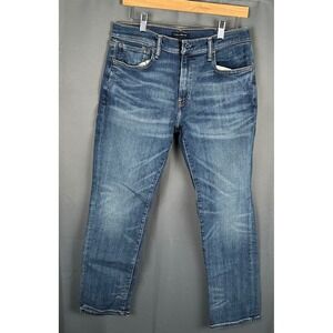 Lucky Brand 233 Straight Leg Jeans Mens W31 L30 Medium Wash Denim